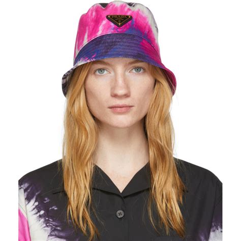 prada tie dye hat|prada hats.